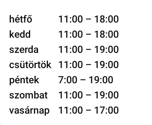 Kele Csárda nyitvatartás